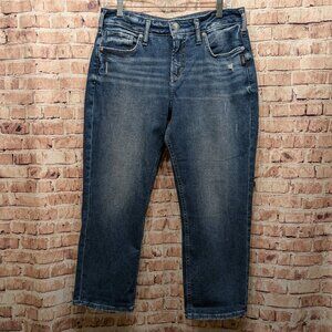 Silver Jeans Co Suki Capri Size W32/L23.5